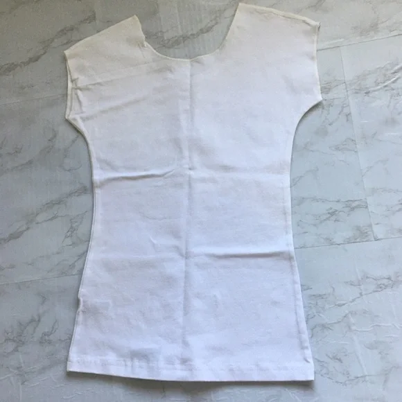 White Graphic Top Sorry I'm Late But I Didn't Wanna Be Here Tee - Picture 12 of 13